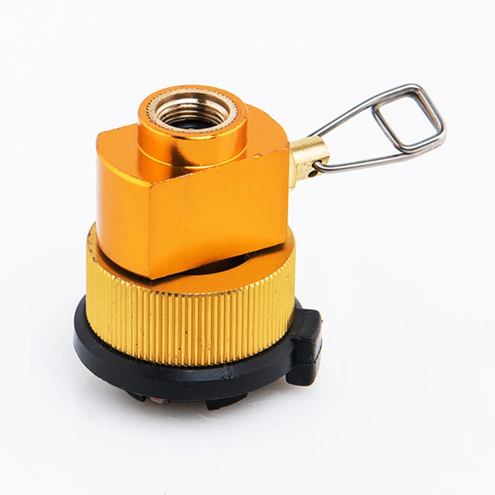 

Camping Stove Propane Refill Adapter Gas Filling Butane Cylinder Tank LPG Saver Brass Aluminum Alloy Outdoor Stove Accessories