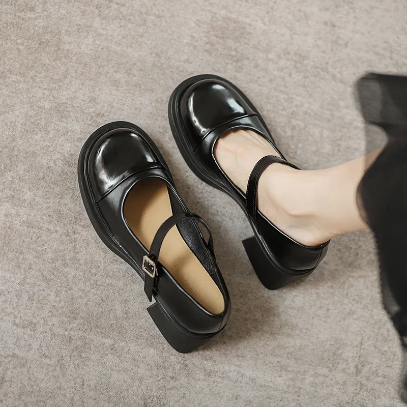 Spring Summer Designer Women Pumps 2023 New Mary Jane Shoes for Women Matching Color British Style Chunky Platform Heels Ladies
Spring Summer Designer Women Pumps 2023 New Mary Jane Shoes for Women Matching Color British Style Chunky Platform Heels Ladies