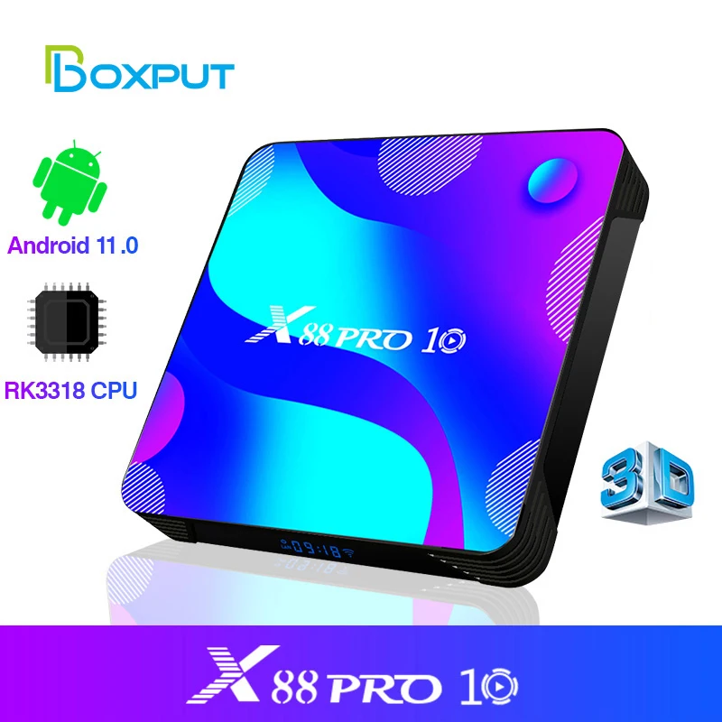 X88 PRO 10 Smart TV Box Android 11 4g 64gb 32GB 128GB Androroid 11 TVbox RK3318 Wifi 1080p 4K Set Top Box Media player
X88 PRO 10 Smart TV Box Android 11 4g 64gb 32GB 128GB Androroid 11 TVbox RK3318 Wifi 1080p 4K Set Top Box Media player