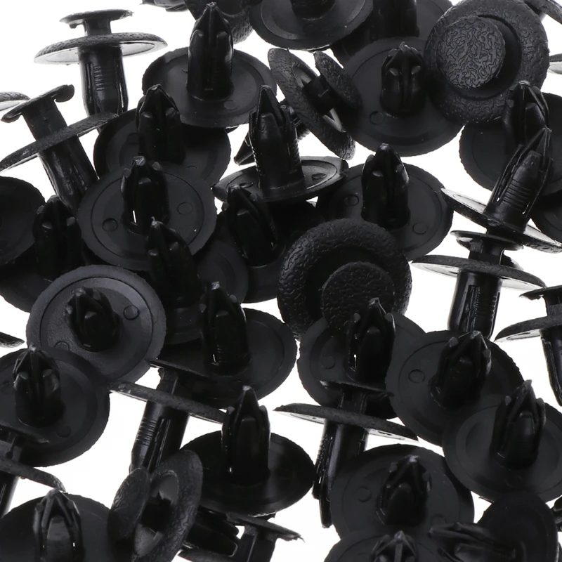 2023 New 50 Pcs Black Car Door for Fender Trunk Fastener Panel Clips Rivet 6mm Hole For M
2023 New 50 Pcs Black Car Door for Fender Trunk Fastener Panel Clips Rivet 6mm Hole For M