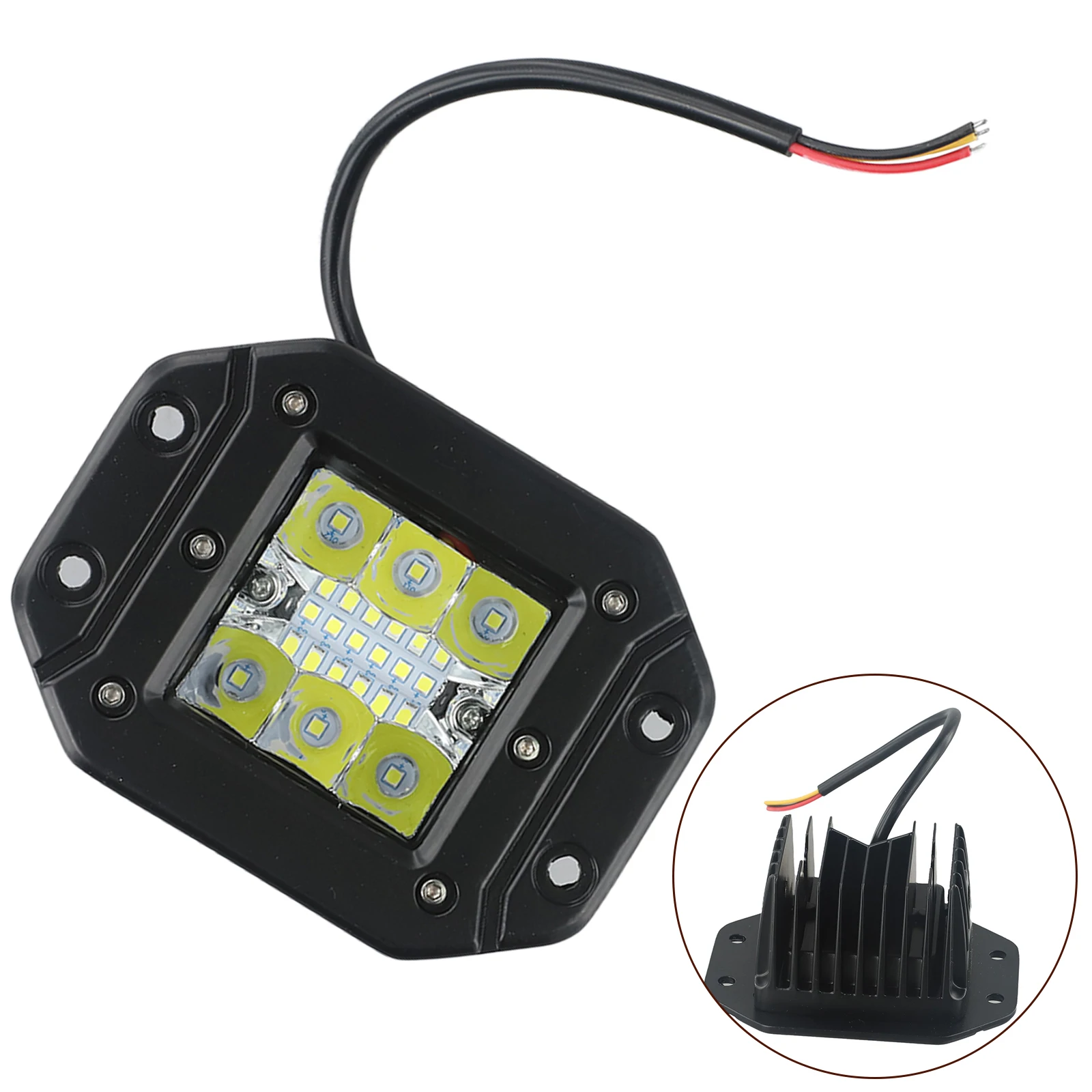 5" Flush Mount LED Work Light Bar OffRoad 12V 24V Spot Flood LED Light Bar Working Lamp 6000k Super Bright For ATV Truck
5" Flush Mount LED Work Light Bar OffRoad 12V 24V Spot Flood LED Light Bar Working Lamp 6000k Super Bright For ATV Truck