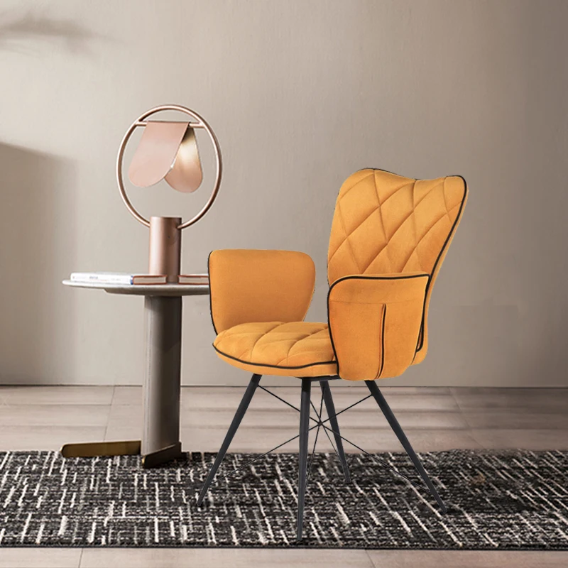 

Компьютерные скандинавские расслабляющие стулья для гостиной, кресла для отдыха, индивидуальный стул с подлокотниками, дизайнерская мебель для дома Mobilya YX50LC