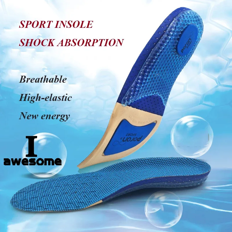 1 Pair High Quality Breathable Sports Insoles Arch Support Insole Shock-absorbing Cushioning Shoe Pad for Men and Women
1 Pair High Quality Breathable Sports Insoles Arch Support Insole Shock-absorbing Cushioning Shoe Pad for Men and Women
