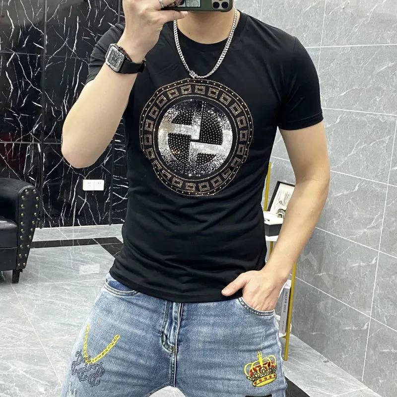 Spring/Summer Men's T-Shirt Pure Cotton Tees Oversized O-Neck Hip-Hop Casual Suit Color Short Sleeve Street Youth Printed Design
Spring/Summer Men's T-Shirt Pure Cotton Tees Oversized O-Neck Hip-Hop Casual Suit Color Short Sleeve Street Youth Printed Design