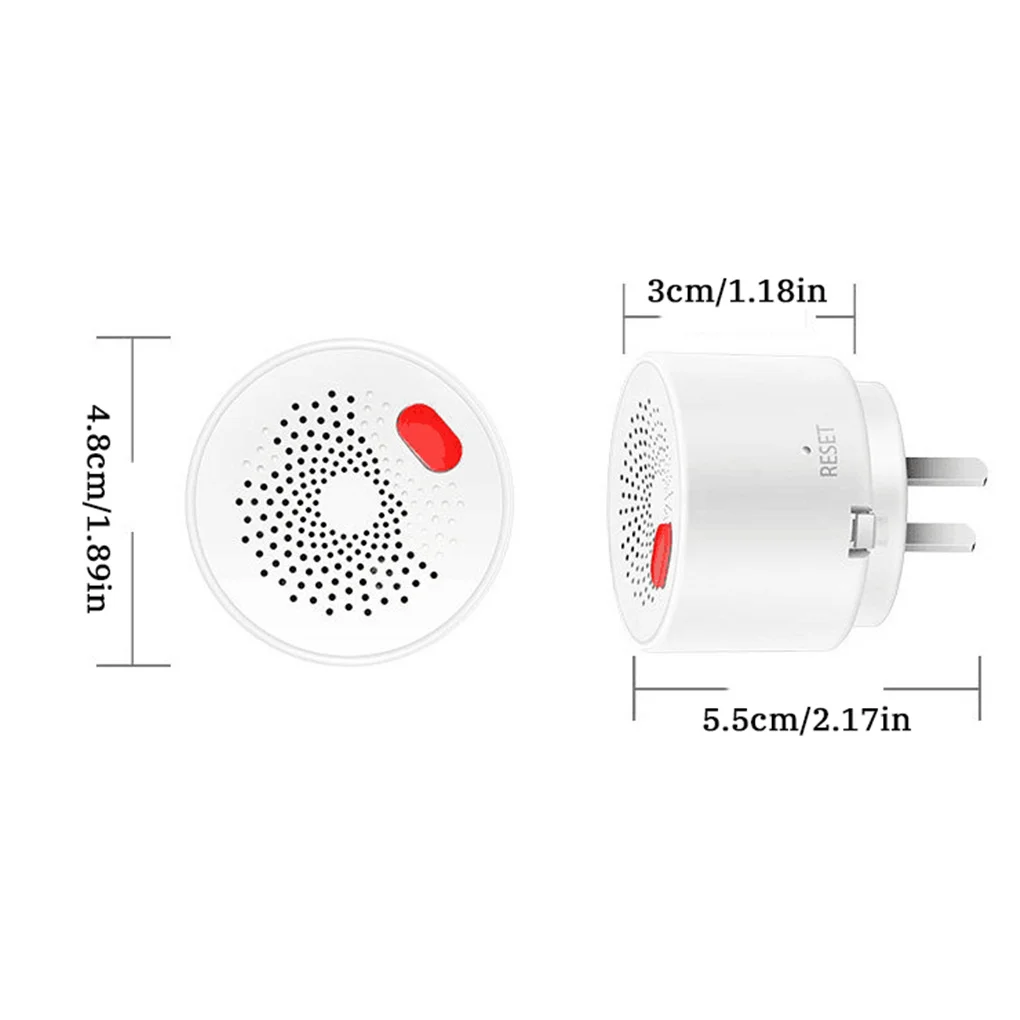 Tuya Air Alarm Combustion Fuel Air WiFi Detector Home Kitchen Office Smart Safety Alarm US
Tuya Air Alarm Combustion Fuel Air WiFi Detector Home Kitchen Office Smart Safety Alarm US