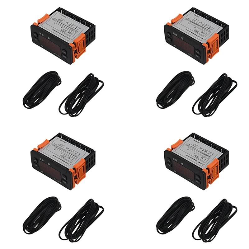 4X ETC-974 Mini Temperature Controller Refrigerator Thermostat Regulator Thermoregulator Thermocouple NTC Dual Sensor
4X ETC-974 Mini Temperature Controller Refrigerator Thermostat Regulator Thermoregulator Thermocouple NTC Dual Sensor