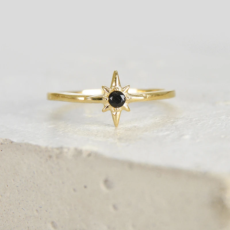 ROXI 925 Sterling Silver Eight Pointed Star Black Cubic Zirconia Fashion Finger Rings For Women Men Size 6/7/8 Ring Bijoux Femme
ROXI 925 Sterling Silver Eight Pointed Star Black Cubic Zirconia Fashion Finger Rings For Women Men Size 6/7/8 Ring Bijoux Femme