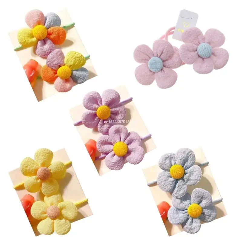 Cloth Flower Hair Band for Girls Sweet Hair Rope Girls Headpiece Headdress 2PCS Dropship
Cloth Flower Hair Band for Girls Sweet Hair Rope Girls Headpiece Headdress 2PCS Dropship