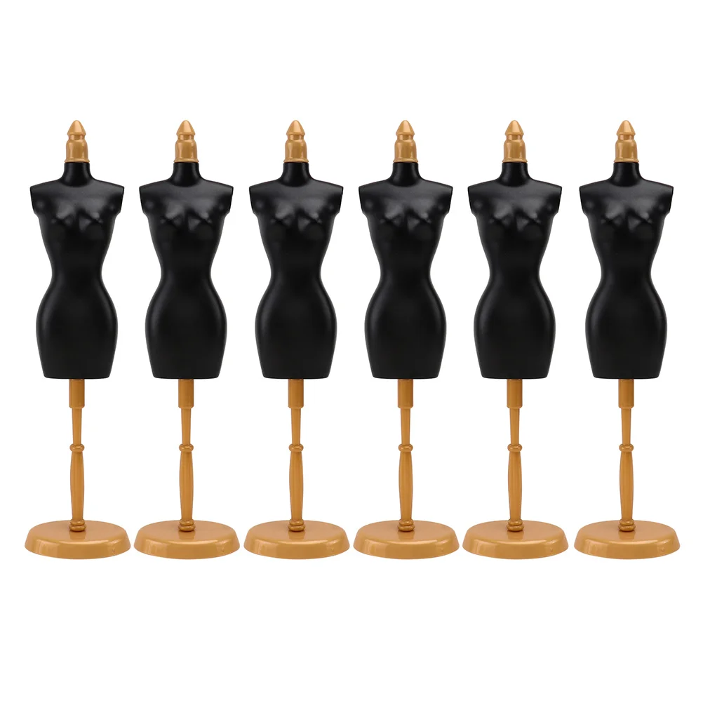

Mannequin Dress Form Mini Stand Display Clothes Dollhouse Torso Miniature Forms Sewing Model Decor Landscape Accessories