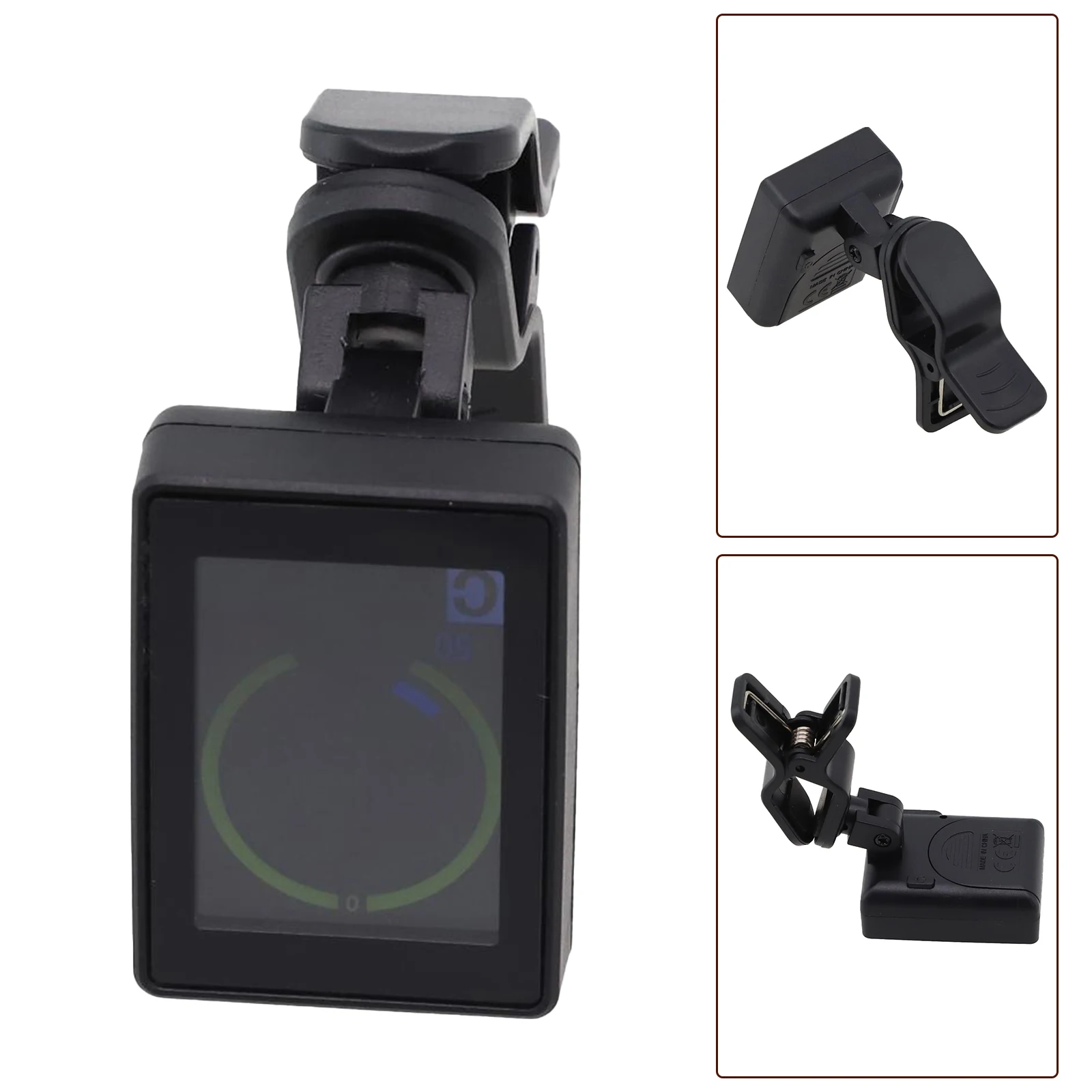 Guitar (acoustic & Electric) Tuner Memory Back-Up Functions Automatic Power-Off Bright High-Contrast Display Large Clip Opening
Guitar (acoustic & Electric) Tuner Memory Back-Up Functions Automatic Power-Off Bright High-Contrast Display Large Clip Opening