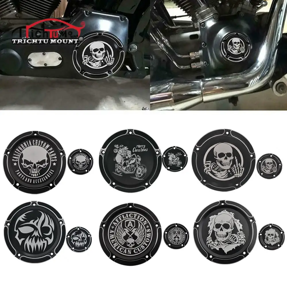 CNC Aluminum Motorcycle 5 Holes Derby Timer Clutch Timing Covers Inspection Cover Cap For Harley Davidson Touring Fat Boy Dyna
CNC Aluminum Motorcycle 5 Holes Derby Timer Clutch Timing Covers Inspection Cover Cap For Harley Davidson Touring Fat Boy Dyna