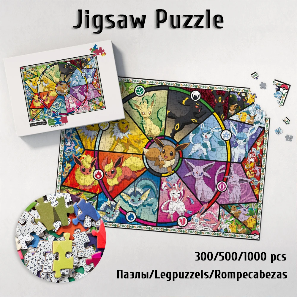 Pokmon Eevee Pikachu Jigsaw Puzzle Japanese Style Anime Puzzles for Adults Cartoon Board Games Fun Family Game for Kids Hobbies
Pokmon Eevee Pikachu Jigsaw Puzzle Japanese Style Anime Puzzles for Adults Cartoon Board Games Fun Family Game for Kids Hobbies