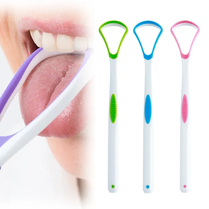 

New Tongue Scraper Soft Silicone Tongue Brush Cleaning The Surface of Tongue Oral Cleaning Brushes Cleaner Fresh Breath Health