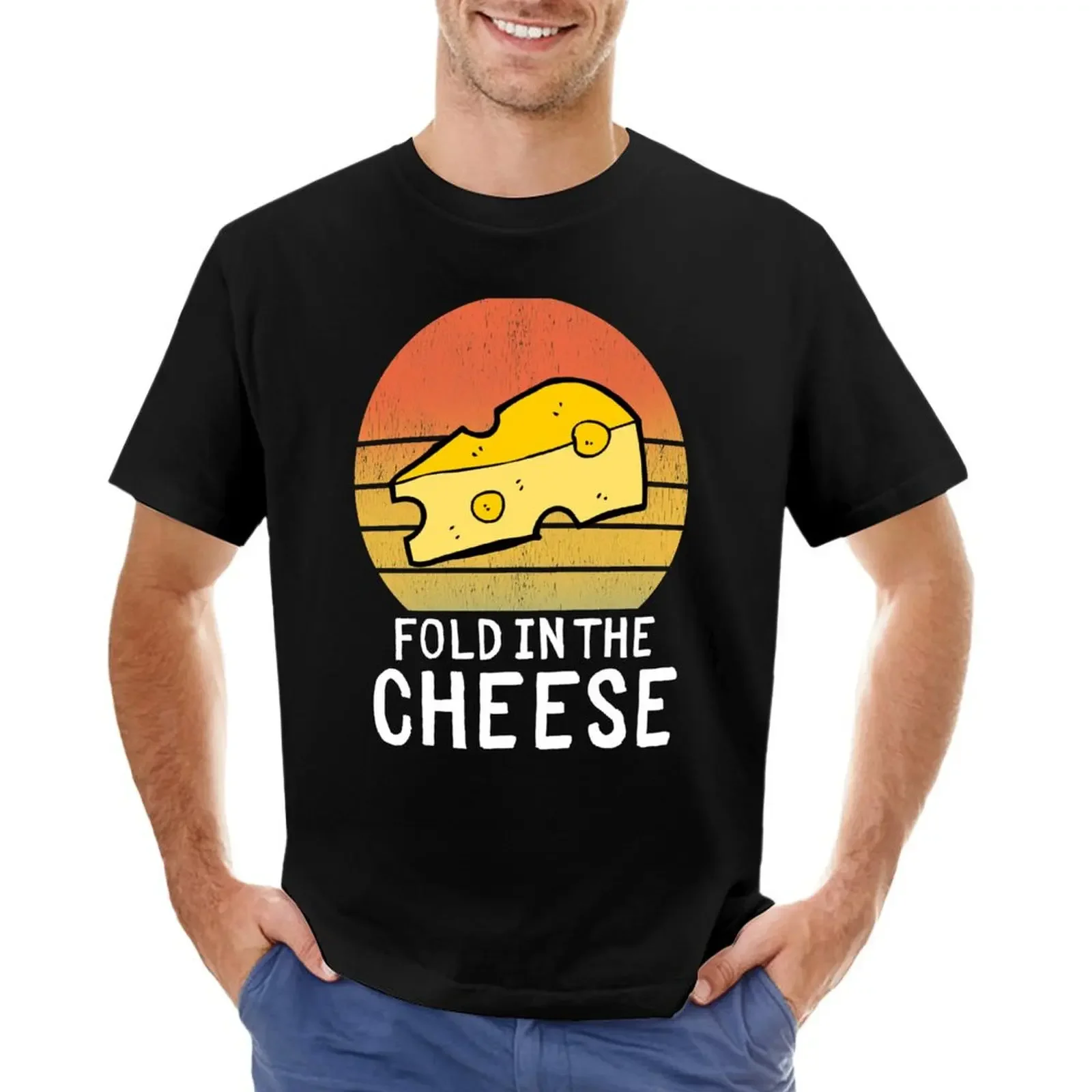 Fold in the cheese funny cheese quotes T-shirt Short sleeve tee plain designer t shirt men
Fold in the cheese funny cheese quotes T-shirt Short sleeve tee plain designer t shirt men
