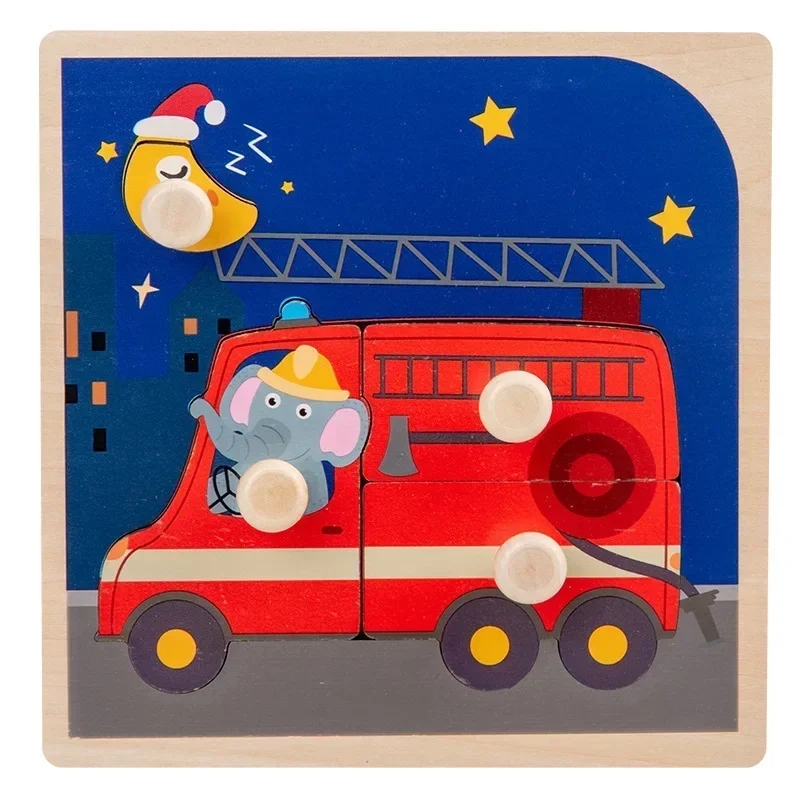 Wooden Montessori Early Educational Grasping Board Puzzle Animals Vehicle Cognitive Toys for Kid Children Wood Intelligence Game
Wooden Montessori Early Educational Grasping Board Puzzle Animals Vehicle Cognitive Toys for Kid Children Wood Intelligence Game