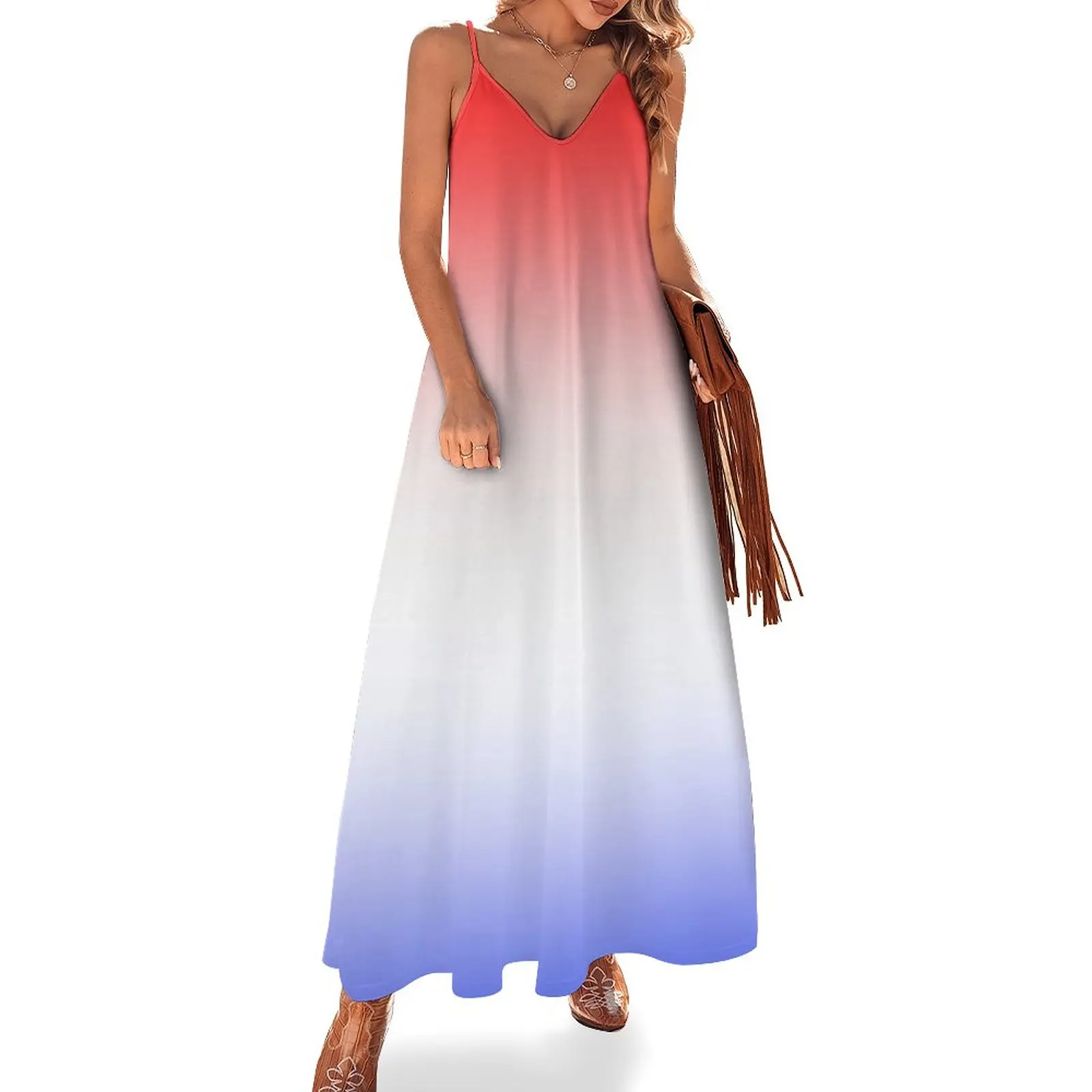 Red White and Blue Patriotic GradientUSA 2020 Sleeveless Dress beach dress summer clothes for women purple dress Casual dresses 
Red White and Blue Patriotic GradientUSA 2020 Sleeveless Dress beach dress summer clothes for women purple dress Casual dresses