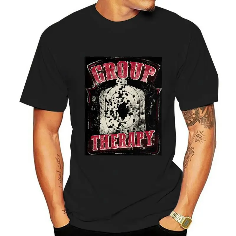 Group Therapy Guns Shooting Target AR 15 AK47 Rifle T Shirt Cool Casual Pride Street T-shirt Men Unisex New Fashion
Group Therapy Guns Shooting Target AR 15 AK47 Rifle T Shirt Cool Casual Pride Street T-shirt Men Unisex New Fashion