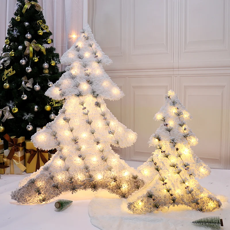 With Lights Artificial White Snow Christmas Tree Ornament Adornment Desktop Decoration Shopping Mall Hotel Home Party Supplies
With Lights Artificial White Snow Christmas Tree Ornament Adornment Desktop Decoration Shopping Mall Hotel Home Party Supplies
