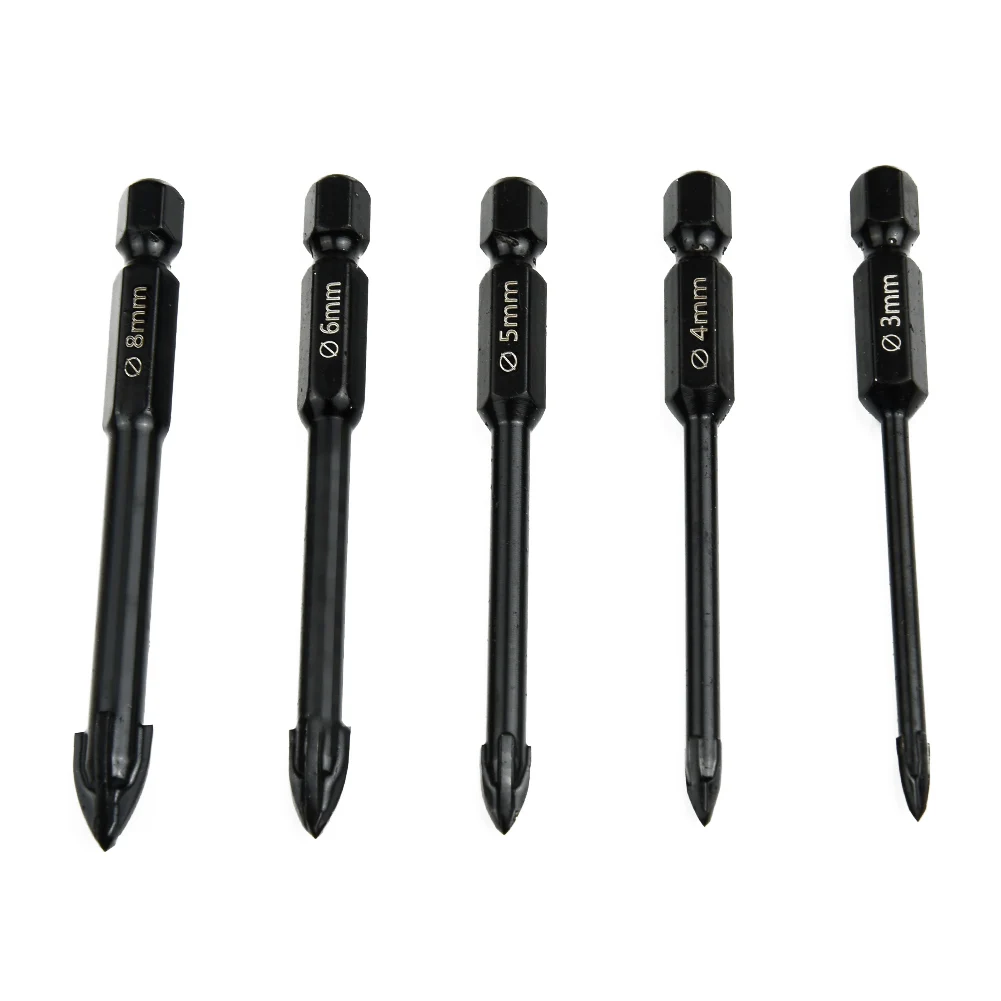 5pcs Efficient Universal Drilling Tool Multifunctional Cross Alloy Drill Bit Tip Ceramic Brick Wall Hole Opener
5pcs Efficient Universal Drilling Tool Multifunctional Cross Alloy Drill Bit Tip Ceramic Brick Wall Hole Opener