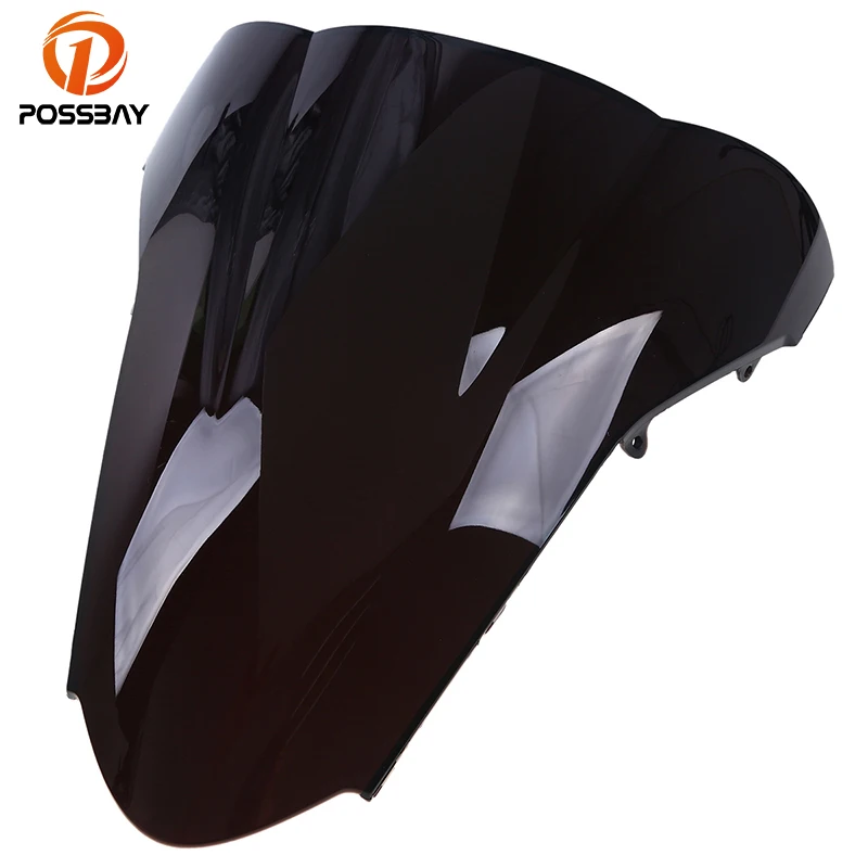 POSSBAY Bike Universal Motorcycle Windshield Wind Deflectors for Honda VFR800 2002-2009 Scooter Windscreen Double Bubble
POSSBAY Bike Universal Motorcycle Windshield Wind Deflectors for Honda VFR800 2002-2009 Scooter Windscreen Double Bubble