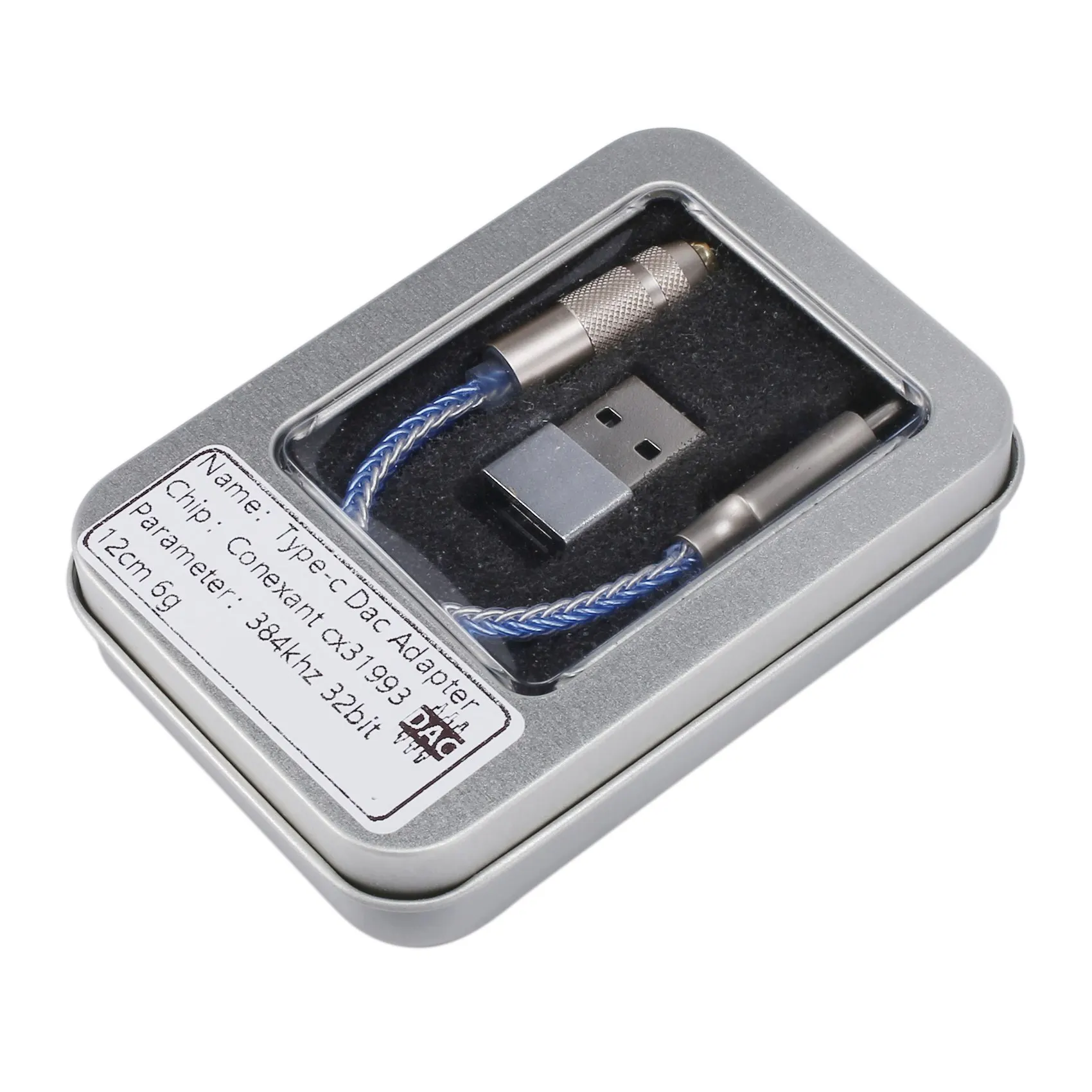 CX31993 USB Type C DAC Headphone Amp with 3.5Mm Output SNR Decoding DAC Audio Decoding Cable for Android MacBook
CX31993 USB Type C DAC Headphone Amp with 3.5Mm Output SNR Decoding DAC Audio Decoding Cable for Android MacBook