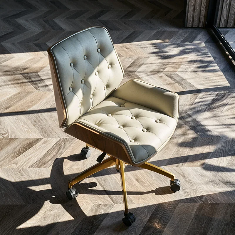 Wuli Office Chair Conference Chair Home Bedroom Study Comfortable Sedentary Leather Computer Chair Light Luxury Desk Chair
Wuli Office Chair Conference Chair Home Bedroom Study Comfortable Sedentary Leather Computer Chair Light Luxury Desk Chair