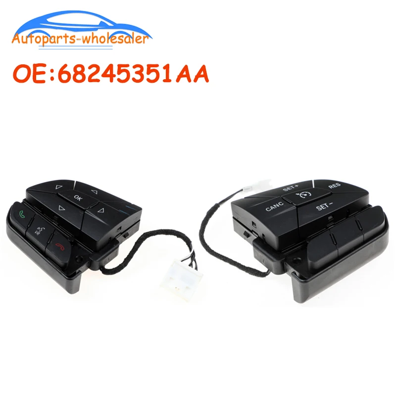 New 68245351AA 68245348AA For Dodge Challenger Charger Jeep Cherokee Chrysler 200 300 Cruise Control Switch Car Accessories
New 68245351AA 68245348AA For Dodge Challenger Charger Jeep Cherokee Chrysler 200 300 Cruise Control Switch Car Accessories