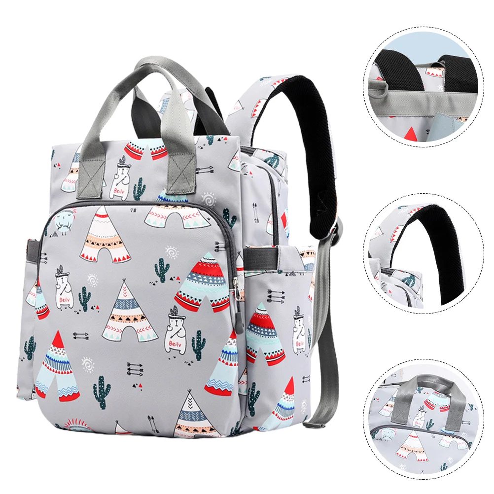 

Diaper Bag Large Capacity Mummy Backpack Multifunction Baby Mom Storage Nappy Bags Pregnant Woman