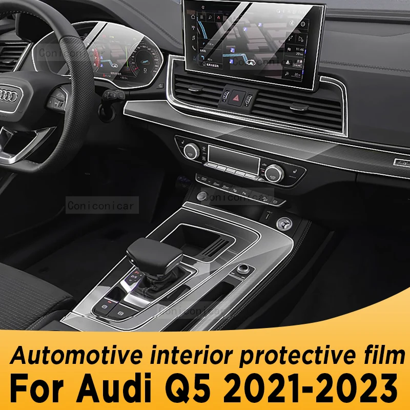 For Audi Q5 2021-2023 Gearbox Panel Navigation Screen Automotive Interior TPU Protective Film Cover Anti-Scratch Accessories
For Audi Q5 2021-2023 Gearbox Panel Navigation Screen Automotive Interior TPU Protective Film Cover Anti-Scratch Accessories