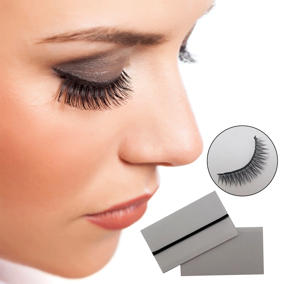 40PCS/box of self-adhesive jelly strips, reusable glue-free self-adhesive false eyelash make-up tool
40PCS/box of self-adhesive jelly strips, reusable glue-free self-adhesive false eyelash make-up tool