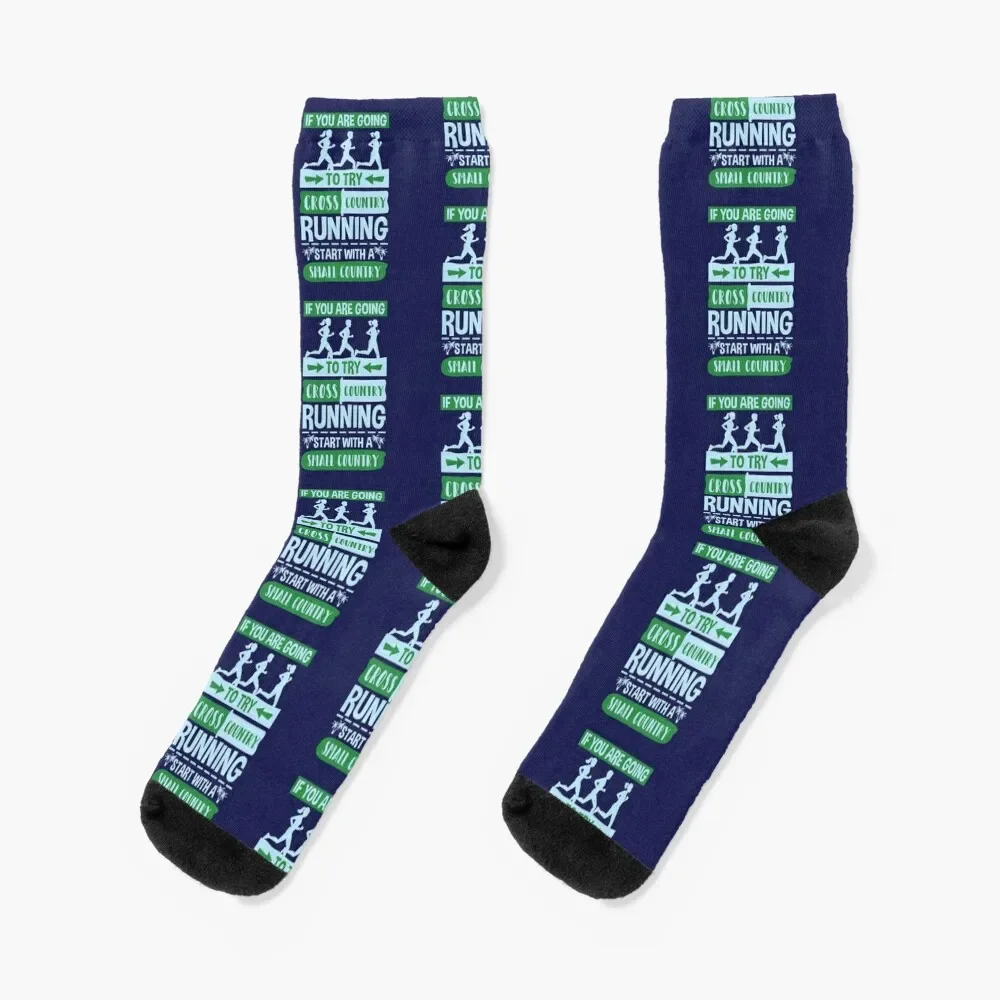 Cross Country Running Joke Start with a Small Country Socks Stockings man winter golf Men Socks Women's
Cross Country Running Joke Start with a Small Country Socks Stockings man winter golf Men Socks Women's