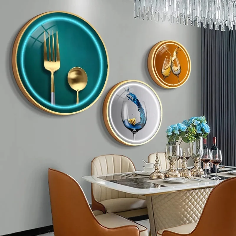 3 Pcs Light Luxury Restaurant Decorative Painting Modern Simplicity Porch Hanging Painting Sofa Background Wall Circular Mural
3 Pcs Light Luxury Restaurant Decorative Painting Modern Simplicity Porch Hanging Painting Sofa Background Wall Circular Mural