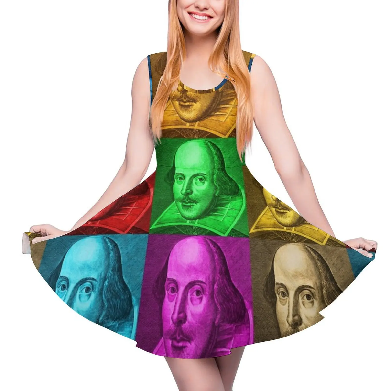 William Shakespeare Pop Art Round Neck Dress elegant dress birthday dress for women luxury 2024
William Shakespeare Pop Art Round Neck Dress elegant dress birthday dress for women luxury 2024