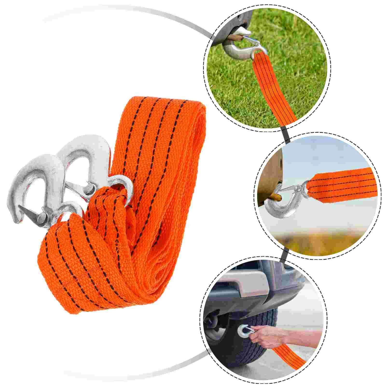 Tow Rope Towing Strap Cable Ropes for Vehicles Rescue Straps Heavy Duty with Hooks Truck
Tow Rope Towing Strap Cable Ropes for Vehicles Rescue Straps Heavy Duty with Hooks Truck