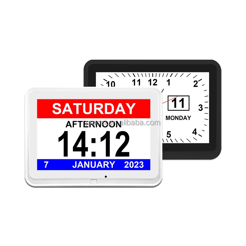 Home Decoration Large Digital Electric LCD IPS Display Table Alarm Clock + Digital Picture Frame + Digital Calendar Day Clock
Home Decoration Large Digital Electric LCD IPS Display Table Alarm Clock + Digital Picture Frame + Digital Calendar Day Clock