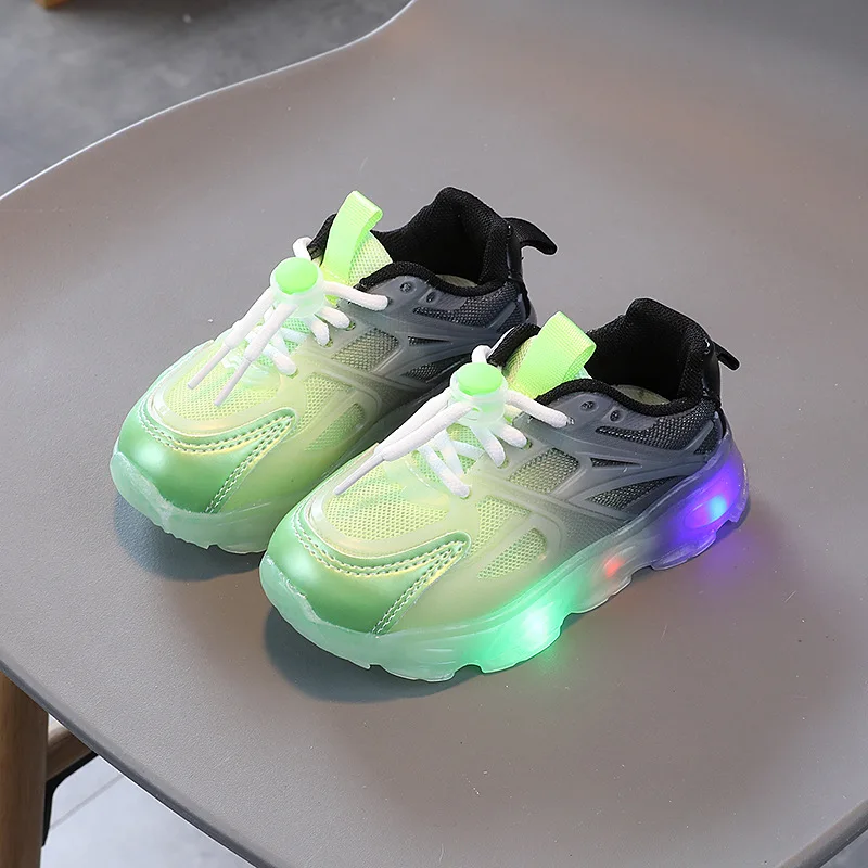 Kids Sneakers Breathable Mesh Sneake Flats for Boys Girls Soft Bottom LED Luminous Casual Shoes Sapato Infantil Light Up Shoes
Kids Sneakers Breathable Mesh Sneake Flats for Boys Girls Soft Bottom LED Luminous Casual Shoes Sapato Infantil Light Up Shoes
