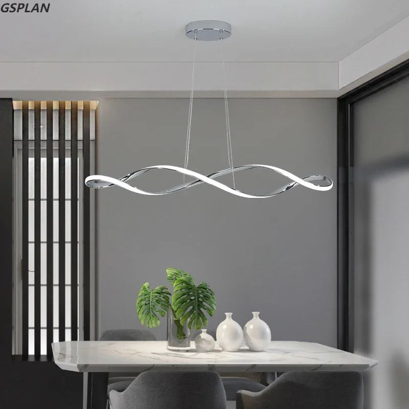 GSPLAN Smart Home Alexa Modern Led Pendant Lights For Dining Living Kitchen Room Gold/Chrome Plated Pendant Lamp Fixtures
GSPLAN Smart Home Alexa Modern Led Pendant Lights For Dining Living Kitchen Room Gold/Chrome Plated Pendant Lamp Fixtures