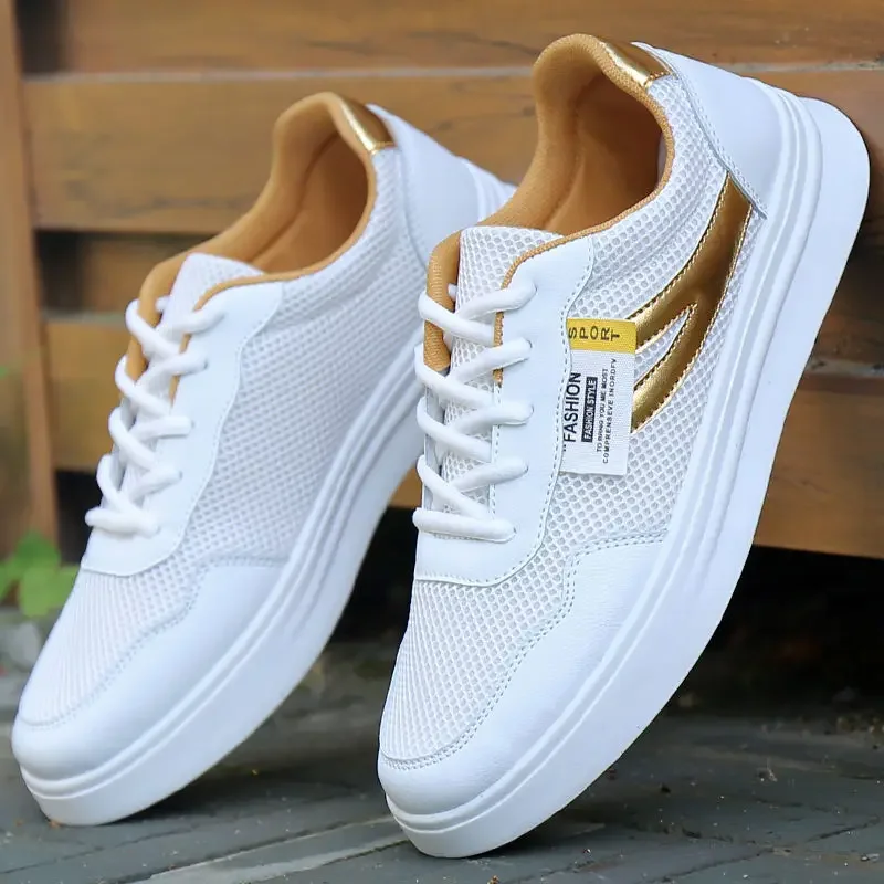 Male Sneakers Men's Sports Shoes for Men Lightweight Mesh Breathable Shoes Man Flats White Travel Tennis Casual Sneaker
Male Sneakers Men's Sports Shoes for Men Lightweight Mesh Breathable Shoes Man Flats White Travel Tennis Casual Sneaker