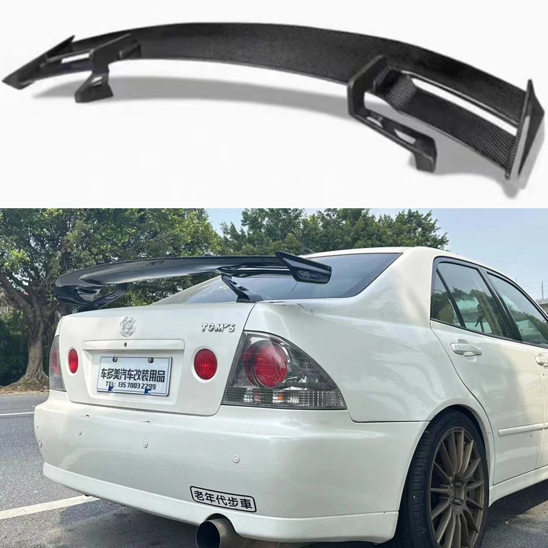 For 1998-2002 Lexus IS200 Altezza High-Quality Forged Carbon Fiber Highquality Rear Spoiler Trunk Lid TTRS GT Style
For 1998-2002 Lexus IS200 Altezza High-Quality Forged Carbon Fiber Highquality Rear Spoiler Trunk Lid TTRS GT Style