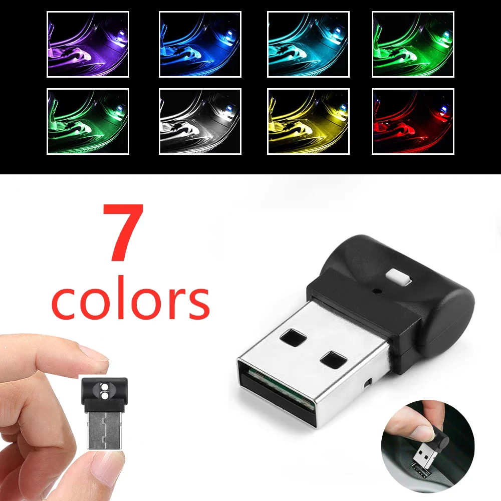 Car Light Interior Atmosphere Light Emergency Lighting Light PC Auto Colorful Decorative Lamp Car Accessory Mini USB LED 1PCS
Car Light Interior Atmosphere Light Emergency Lighting Light PC Auto Colorful Decorative Lamp Car Accessory Mini USB LED 1PCS