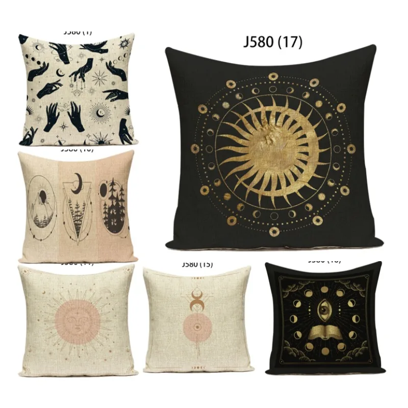 Room Decor Fashion Sun and Moon Pillowcase Geometric Double Sided Print Pillow for Sofa Simple Luxury Party Decor Gift DF357
Room Decor Fashion Sun and Moon Pillowcase Geometric Double Sided Print Pillow for Sofa Simple Luxury Party Decor Gift DF357