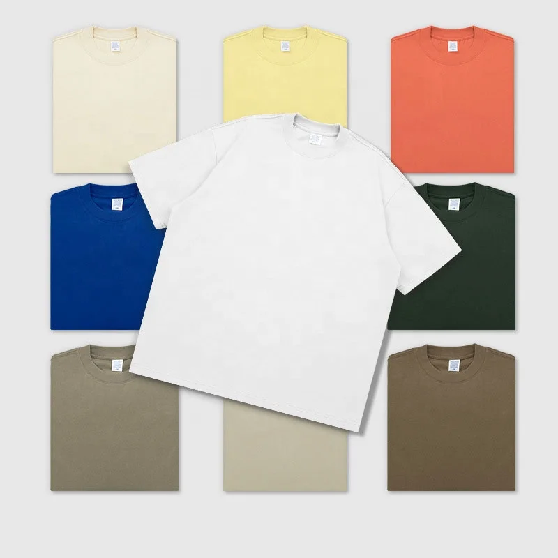 Oversized Heavyweight trendy men's 2023 spring and summer heavy earth color drop shoulder solid color short-sleeved street
Oversized Heavyweight trendy men's 2023 spring and summer heavy earth color drop shoulder solid color short-sleeved street