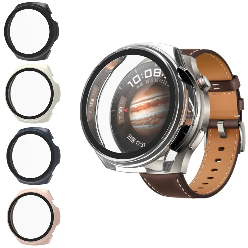 Hard Shell Glass Screen Protector Film Case For Huawei Watch 4 48mm GT 3 Pro 46mm GT3 42mm Protective Cover Smart Accessories
Hard Shell Glass Screen Protector Film Case For Huawei Watch 4 48mm GT 3 Pro 46mm GT3 42mm Protective Cover Smart Accessories
