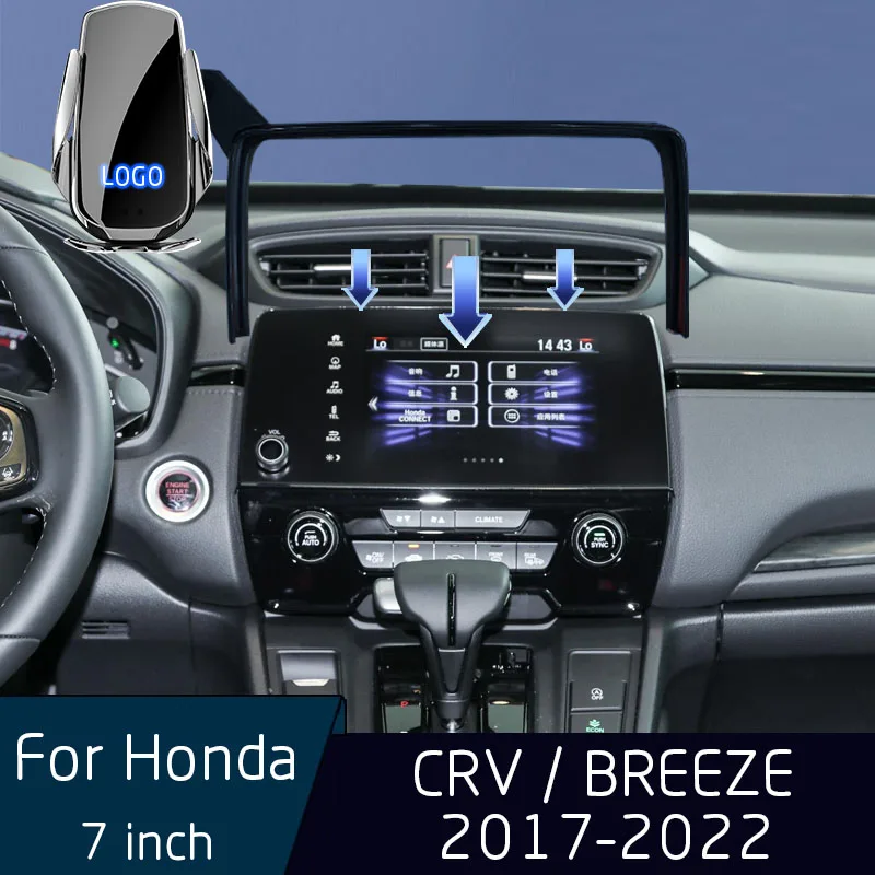 Держатель датчика для Honda CRV BREEZE 2017-2022, беспроводное зарядное устройство, центральный экран управления, 7-дюймовый фиксированный кронштейн
Держатель датчика для Honda CRV BREEZE 2017-2022, беспроводное зарядное устройство, центральный экран управления, 7-дюймовый фиксированный кронштейн
