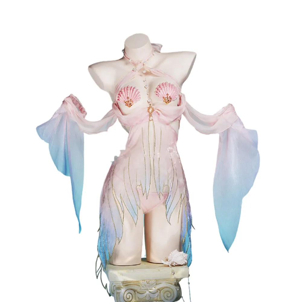 Original Design Love of Mermaid Cosplay Costume Dress Colour Pearly Shells Sweet Bust Stickers Sexy Cosplay Dresses
Original Design Love of Mermaid Cosplay Costume Dress Colour Pearly Shells Sweet Bust Stickers Sexy Cosplay Dresses