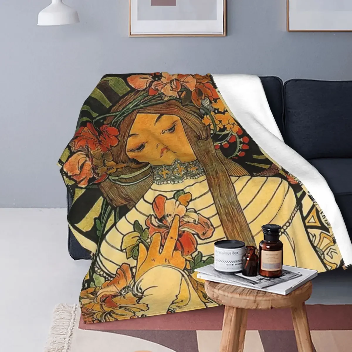 Alphonse Mucha 1897 Art Knitted Blankets Retro Beauty Women Fuzzy Throw Blanket Bedroom Sofa Decoration Lightweight Bedsprea
Alphonse Mucha 1897 Art Knitted Blankets Retro Beauty Women Fuzzy Throw Blanket Bedroom Sofa Decoration Lightweight Bedsprea