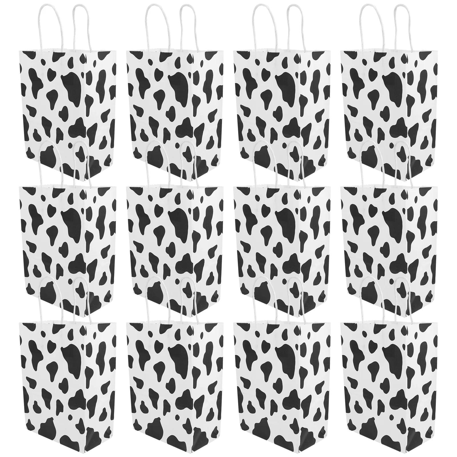 Cow Print Gift Bags with Handles for Creative Party Treats and Jewelry Packaging
Cow Print Gift Bags with Handles for Creative Party Treats and Jewelry Packaging