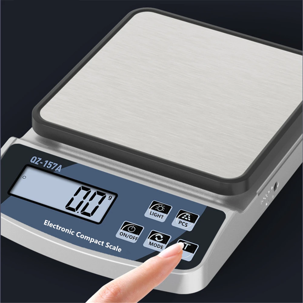 Digital Electronic Scale with Calibration Coffee Balance Precision Weight Scale Smart Measuring Tools Kitchen Supplies 3/10/15KG
Digital Electronic Scale with Calibration Coffee Balance Precision Weight Scale Smart Measuring Tools Kitchen Supplies 3/10/15KG