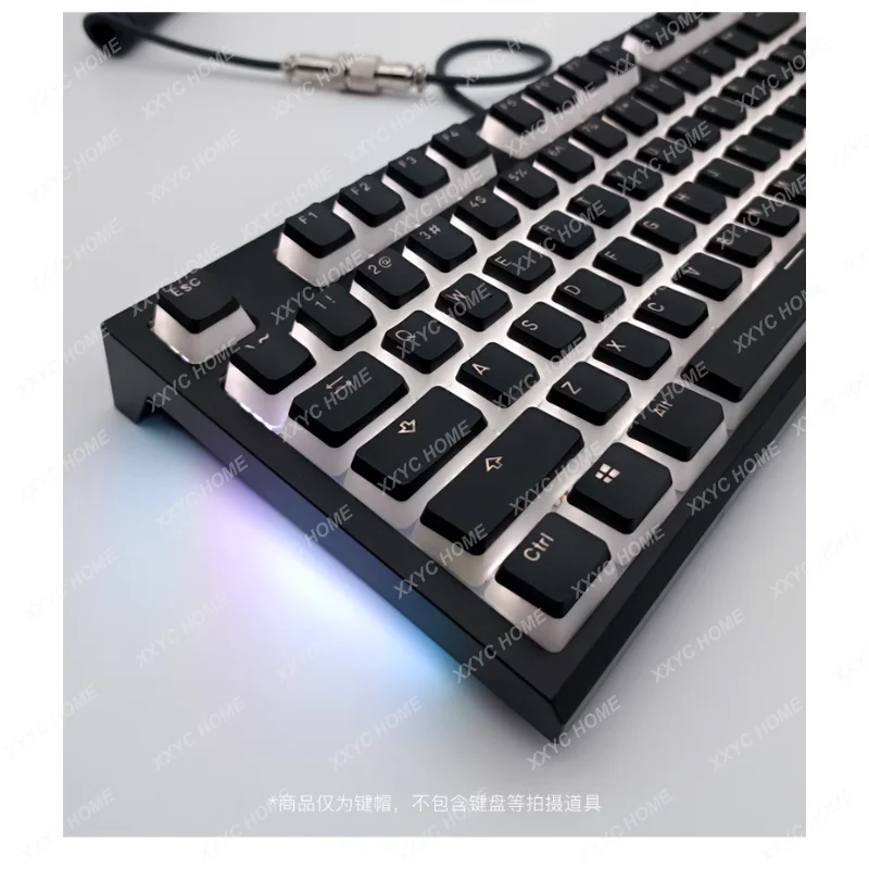 New Version Double-Layer Milk Custard Pudding Transparent Keycap Closed PBT Two-Color Waterless Mouth
New Version Double-Layer Milk Custard Pudding Transparent Keycap Closed PBT Two-Color Waterless Mouth