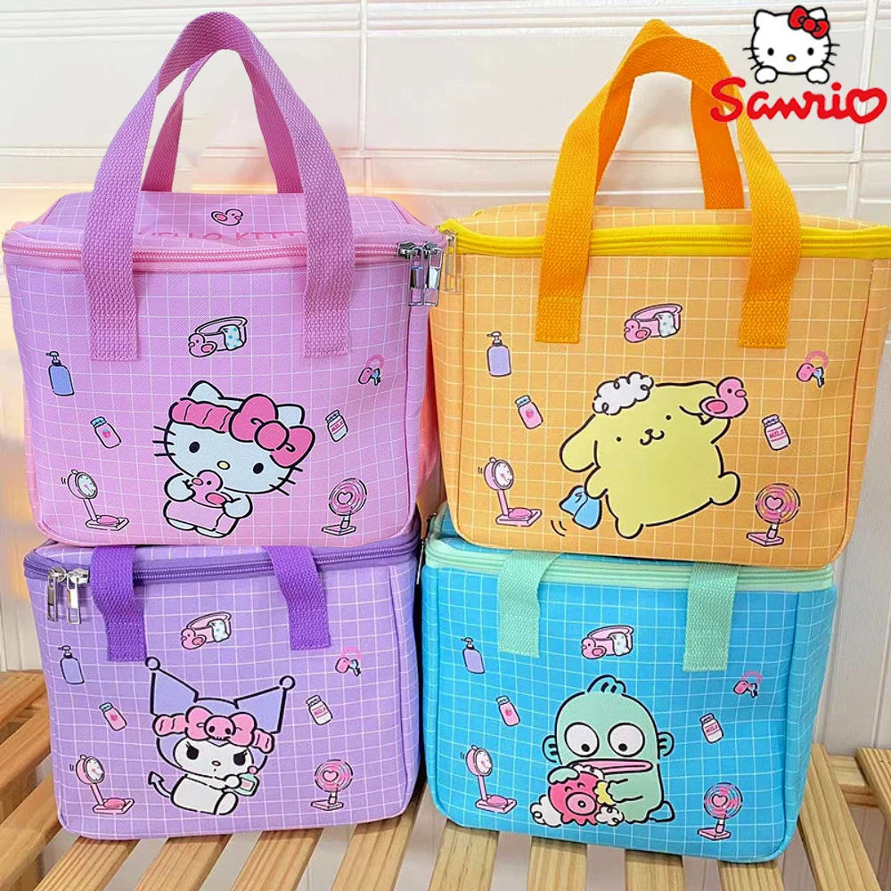 Sanrio Hello Kitty Handbag Lunch Bag Kawaii Kuromi Cinnamoroll Shopping Bag Anime Picnic Pouch My Melody Insulation Storage Bag
Sanrio Hello Kitty Handbag Lunch Bag Kawaii Kuromi Cinnamoroll Shopping Bag Anime Picnic Pouch My Melody Insulation Storage Bag